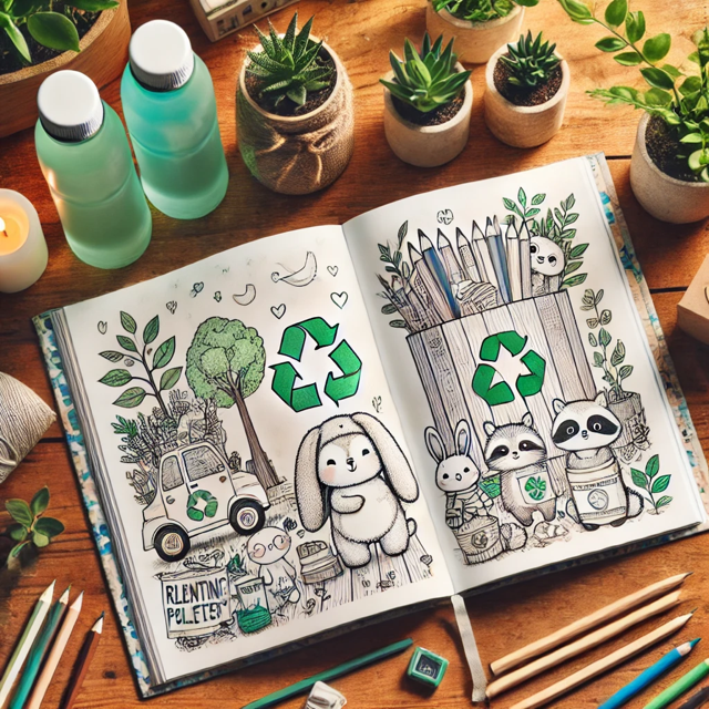 Save the Planet Coloring Book - Eco-Friendly and Educational Fun