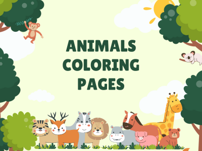 animals coloring pages