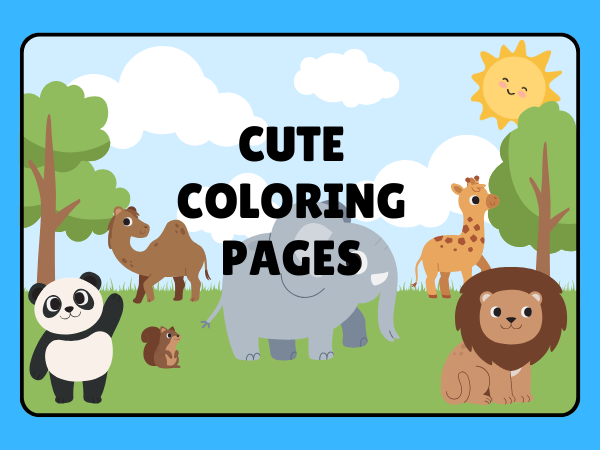 cute coloring collection