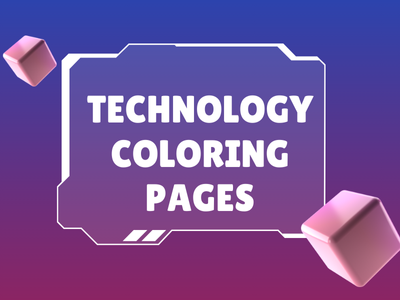 technology coloring pages